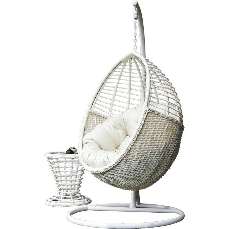 Hanging Basket Rattan Chair Swing Outdoor Balcony ECVV AE ECVV.AE
