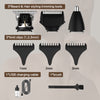 ECVV 3-in-1 Beard Trimmer & Hair Clipper, Cordless Mustache Trimmer Hair Trimmers Nose Trimmer for Men Grooming Kit, 90min Cordless Use & USB Rechargeable