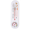 6 Pieces Temperature And Humidity Meter For Breeding And Hatching Chicken House Thermometer Hygrometer White