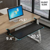 Adjustable Keyboard Tray Clamp Ergonomic Sliding Under Desk Mouse Platform  Easy to Assemble with No Screws or Scratches