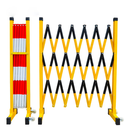 Construction Folding Barrier Post, FRP Insulated Telescopic Fence, Transformer Distribution Room Guardrail And Traffic Safety Barrier(1.2*3m)