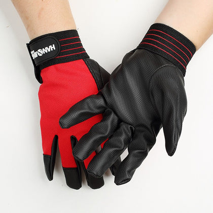 Electrical Insulated Gloves Electrician 220V High Voltage Safety Protective Work Gloves Red And Black