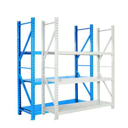 3-Shelf  Storage Shelving Heavy Duty 221 lbs Loading Capacity Per Shelf  1000*400*2000mm Blue Or Gray