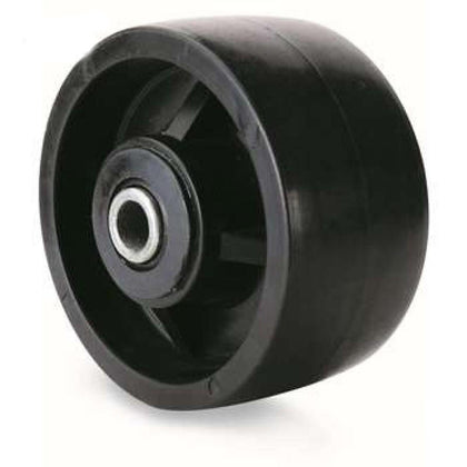 Polyolefin Single Round Wheel Wheel Diameter 125mm Wheel Width 51mm Polyolefin Material Resistant to Impact And Chemical Corrosion