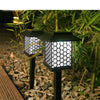 Solar Pathway Lights 2 Pack Auto On Off  Lawn Lamp Waterproof Led Solar Lights for Lawn, Patio, Yard