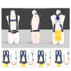 Safety Rope Full Body Safety Harness Roof Construction Fall Protection Adjustable for Aerial Work, Electrician, Outdoor, Construction, Rappelling