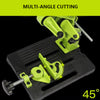 Metal Angle Grinder Bracket Stand DIY Grinder Holder for 100-125mm One-Hand Angle Mill (Not Include Angle Grinder）