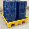 [Rotational Plastic Desktop Small Platform 530 * 430 * 110mm] Leakage Proof Tray Leakage Proof Platform Chemical Warehouse Oil Barrel Hazardous Waste Liquid Oil Tray Plastic Forklift Tray
