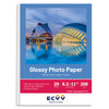 ECVV Cast Coated Photo Paper for Printer Photograph Print Paper White Glossy