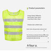 10 Pieces Reflective Vest Reflective Vest Fluorescent Mesh Safety Warning Environmental Sanitation Construction Site Duty Riding Vest Silver Highlight Automobile Traffic Suit Safety Suit Fluorescent Yellow Net