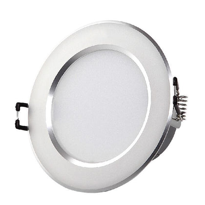 Led Ultra Thin Downlight 11w Silver Gray
