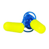 200 Pairs  High Noise Reduction Foam Earplug Bullet Type Belt Line Soft And Comfortable Earplug