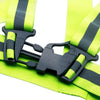 10 Pieces Reflective Strap Environmental Sanitation Road Administration Construction Site Reflective Vest Vehicle Safety Command Duty Rescue Night Run Riding Vest