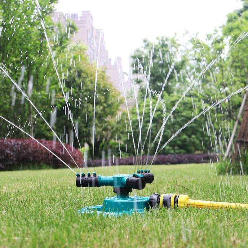6 Pieces Automatic Sprinkler Sprinkler 360 Degree Rotary Irrigation Agricultural Garden Sprinkler Lawn Cooling Sprinkler Flower Watering God Series Sprinkler