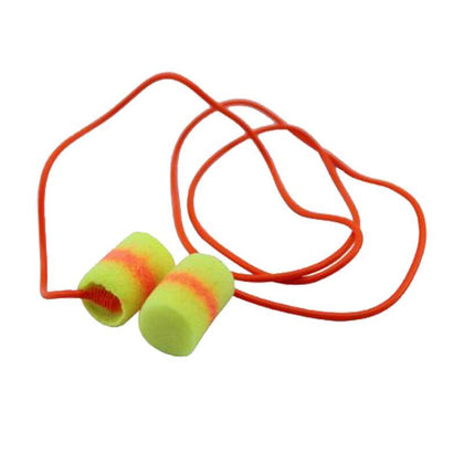 Marked Cylindrical Cord Earplug Waterproof Comfort And Safety 200 Pairs / Box