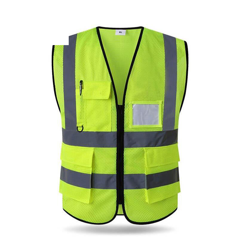 Engineering Construction Vest Reflective Vest Construction Road  Administration Reflective Vest Vehicle Safety Vest Traffic Warning Clothing 