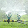 6 Pieces Butterfly Sprinkler Agricultural Sprinkler Automatic Rotary Roof Cooling Sprinkler Lawn Watering Landscaping Sprinkler Series Set 4 Points