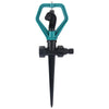 6 Pieces Butterfly Sprinkler Agricultural Sprinkler Automatic Rotary Roof Cooling Sprinkler Lawn Watering Landscaping Sprinkler Series Set 4 Points