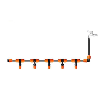6 Pieces Irrigation Equipment  Atomization Spray Nozzle Cooling Spray Head Automatic Watering Device Home Spray System Hanging Orange Single Outlet Atomization