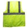 10 Pieces Reflective Vest Safety Protection Vest Rescue Night Run Riding Safety Vest for Environmental Sanitation Road Construction