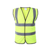 6 Pieces Reflective Vest Fluorescent Yellow S / M / L / Xl / Xxl / Xxl High Visibility Reflective Vest Safety Working Vest