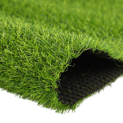 Artificial Grass 2m*0.5m Three Color Spring Grass 25mm Pile Height Outdoor Fake Grass Carpet Mat Synthetic Grass Turf For Garden, Sports, Kids Play