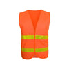 15 Pieces Reflective Vest Sanitation Reflective Vest Construction Vehicle Annual Inspection Reflective Vest Greening Garden Cleaner Reflective Vest With Yellow Strip Velcro