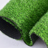 15 Pieces Artificial Lawn Simulation Lawn Plastic False Turf Mat 10 mm Grass High Army Green 1 Square Meter