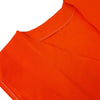 6 Pieces Button Type Reflective Vest Sanitation Worker's Labor Safety Protection Vest Road Cleaning Work Clothes Labor Protection Clothes - Orange
