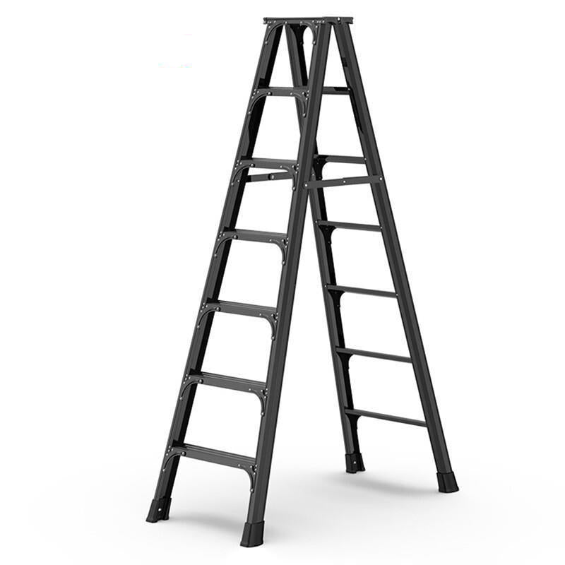 Thickening Double-sided Miter Ladder Widening Multi-functional Folding Engineering Ladder Double-sided Ladder Thickening Aluminum Alloy (Five Steps)
