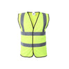 Reflective Vest Knitted Velcro M-XL Size 50 Pieces / Box Perfect for Cycling, Running, Volunteer, Construction