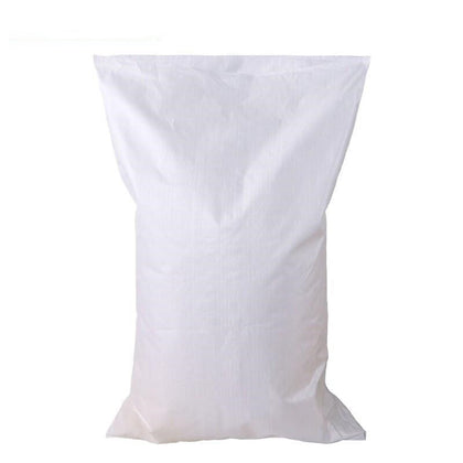 Moisture Proof And Waterproof Woven Bag Snakeskin Bag Express Parcel Bag Packing Load Bag Cleaning Garbage Bag 80 * 120 10 Pieces White