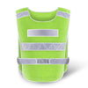10 Pieces Vest Reflective Vest Fluorescent Yellow Breathable Vest Traffic Safety Warning Vest