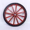 26 Inch Angle Iron Solid Wheel Construction Site Special Truck Tire Rubber Belt Hole Solid Wheel 680mm Solid Wheel