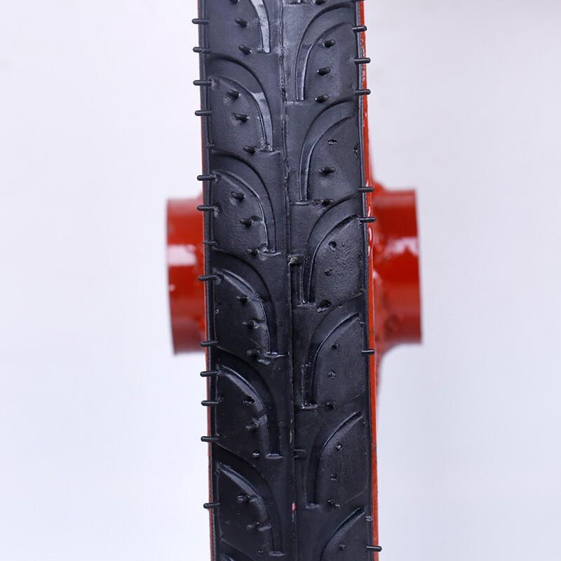 26 Inch Angle Iron Solid Wheel Construction Site Special Truck Tire Rubber Belt Hole Solid Wheel 680mm