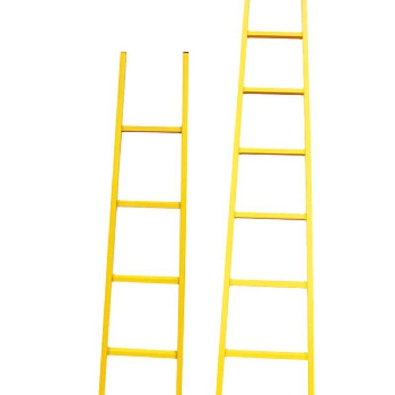 5m Vertical Ladder, Engineering Ladder, Insulated Single Ladder, Square Pipe Insulated Ladder, FRP Insulated Ladder For Electric Power