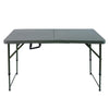 Military Green 1.2m Table And Chair Conference Portable Folding Table Multifunctional Table Outdoor Field Operation Training Table And Chair Single Table