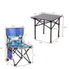 Outdoor Folding Table And Chair Set Picnic Table And Chair Portable Barbecue Table Courtyard Stall Table And Chair
