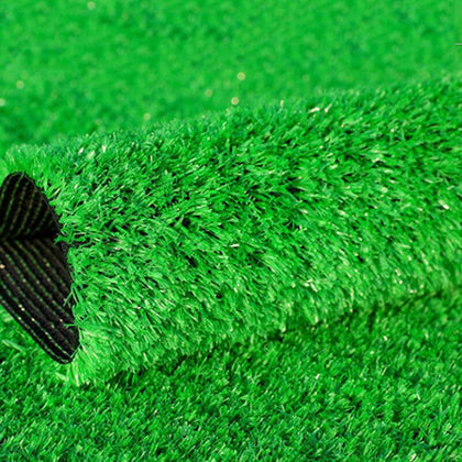 15mm Light Green 2m*2m Lawn Mat Project Enclosure False Grass Green Artificial Turf Outdoor Simulation Decorative Carpet Plastic Green Plant