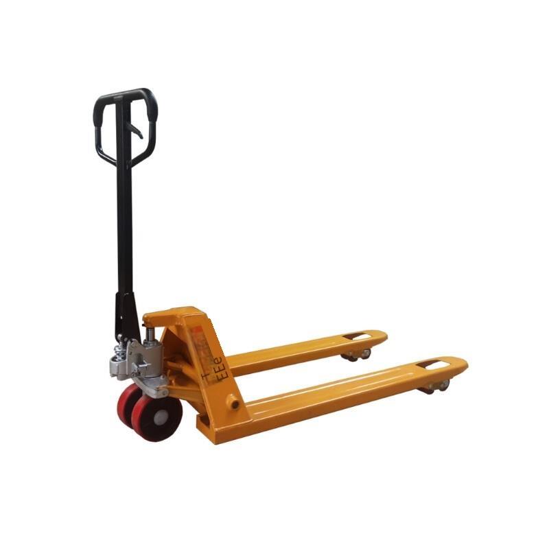 2.5t Manual Hydraulic Forklift Diniu Integral Pump, Width 550mm for Warehouse Building Site Freight Yard