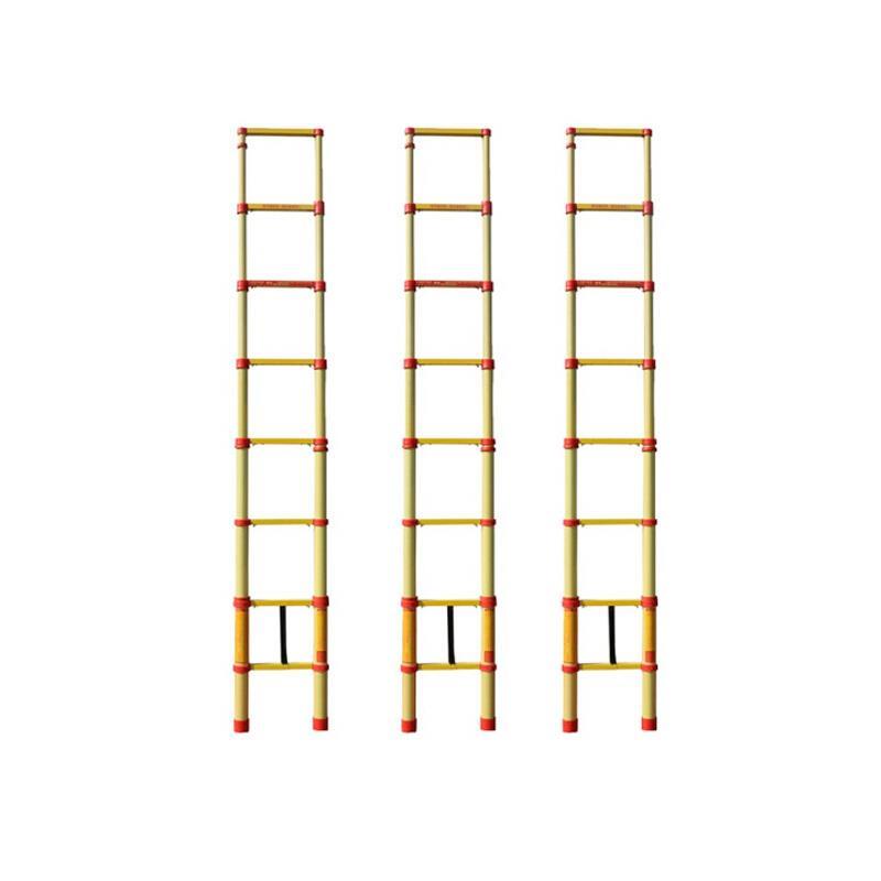 4m Glass Fiber Reinforced Plastic Telescopic Fishing Rod Ladder Bamboo Ladder Elevator Reinforced
