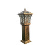 Lawn Lamp Outdoor Lawn Garden Lamp Waterproof Landscape Lamp 65cm Die Casting Aluminum Solar  Bronze
