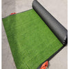 6 Pieces Artificial Turf Carpet Plastic Turf Simulation Lawn Roof Balcony Fence Artificial Turf Mat Width 2m 2.5cm Tricolor Grass No Gum