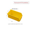 6 Pieces Part Box No.1 Yellow 270 * 140 * 125 Combined Screw Box Tool Storage Box Plastic Box Shelf