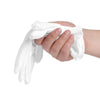 6*12 Pairs Ceremonial Cotton Yarn Safety Gloves Operation Reception Work Gloves Cotton Yarn White Free Size