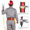 1.8m Single Waist Safety Belt Scaffolder Outdoor Fall Prevention Electrical Work Safety Belt Safety Rope Safety Rope Gm808 Single Small Hook