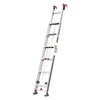 4m Single Side Hand Lift High-quality Ladder Aluminum Alloy Material Single Side Hand Lift  Steps 14