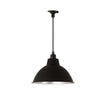 Industrial Mining Chandelier Lampshade 30cm Black Lamp Parts