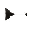 Industrial Mining Chandelier Lampshade 30cm Black Lamp Parts