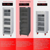 Relative Humidity 10% ~ 20% Industrial Moisture Proof Cabinet Black Electronic Moisture Proof Box Chip Low Temperature Drying Oven